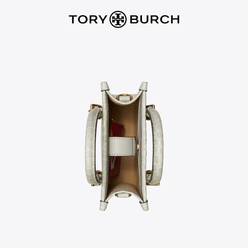 【12期免息】TORYBURCH 汤丽柏琦 T MONOGRAM迷你琴谱包156934 - 图3