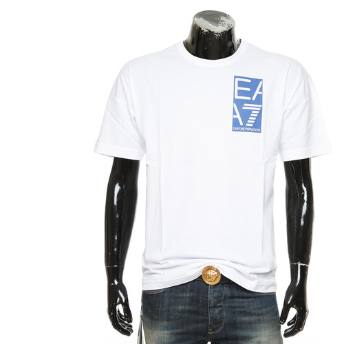 Armani/阿玛尼EA7 男士时尚短袖圆领T恤 3RPT54 PJ7CZ - 图3