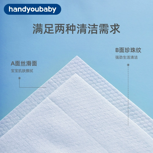 Han Language Baby Phet Towen Paper Bapen Mabd Mailding Рука и рот.