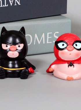 可爱小猪摆件创意装饰品桌面