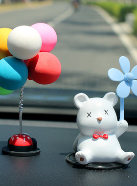 网红可爱汽车小恐龙车载动物摆件车内车上装饰礼品送男女朋友闺蜜