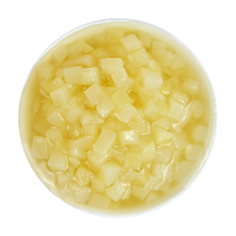 广村白桃丁罐头850g水果茶酱奶茶专用水蜜桃网红芝芝桃桃原料_虎窝淘