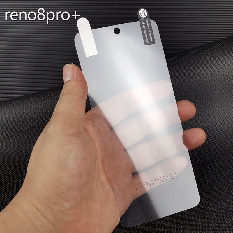 opporeno8原装手机膜reno8pro原厂高清软膜reno8pro+保护reno8por出厂自带全屏普通塑料pet屏保全包边贴膜opp - 图1