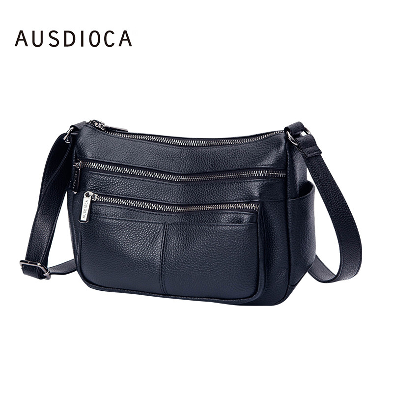 澳迪佳真皮包包妈妈包2022斜挎包 澳迪佳女士包袋