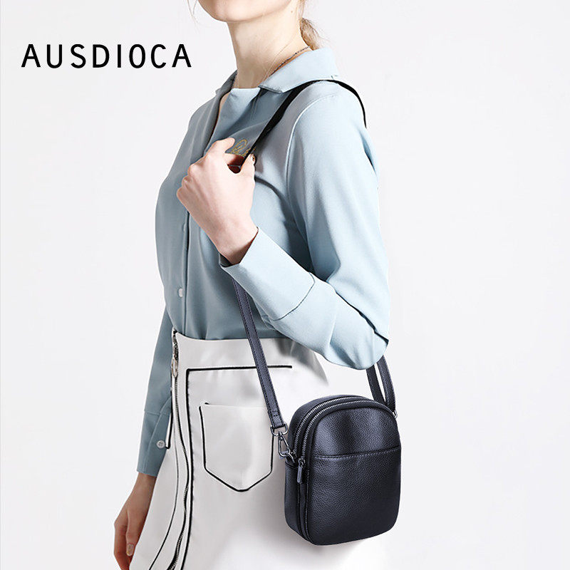 澳迪佳手机包女纯牛皮2023斜挎包 澳迪佳女士包袋