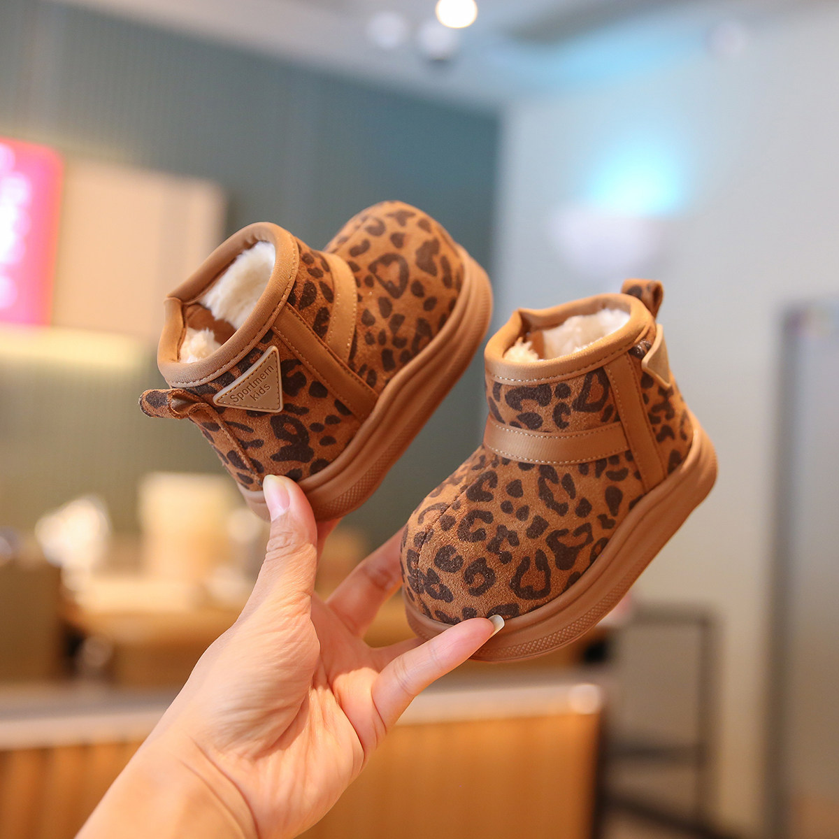 小步点儿童雪地靴冬季加绒加厚男宝宝鞋子软底防滑女童棉鞋婴儿鞋,淘宝优惠券,粉丝福利购,淘宝优惠卷