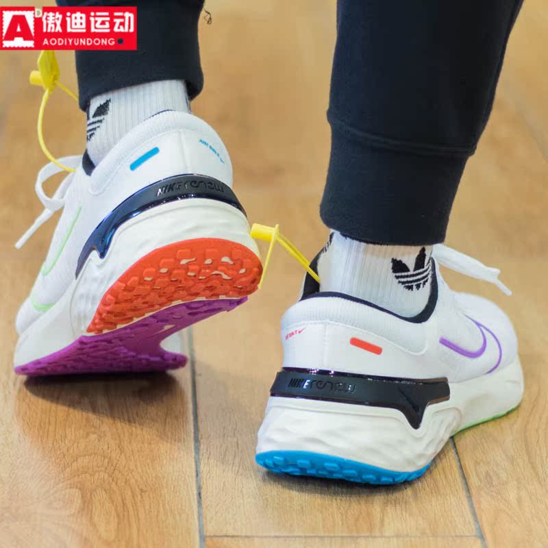 NIKE耐克男鞋2023秋款RENEW RUN 4 网面透气运动跑步鞋FJ1048-100 - 图2