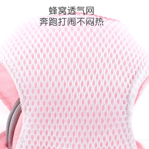可爱比熊小型狗狗牵引绳遛狗背心博美泰迪胸背带背包宠物用品书包 - 图2