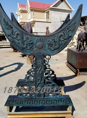 定制大型纯铜锣 铜鼓 铜锣配锣架子锣鼓乐器全套开业庆典活动