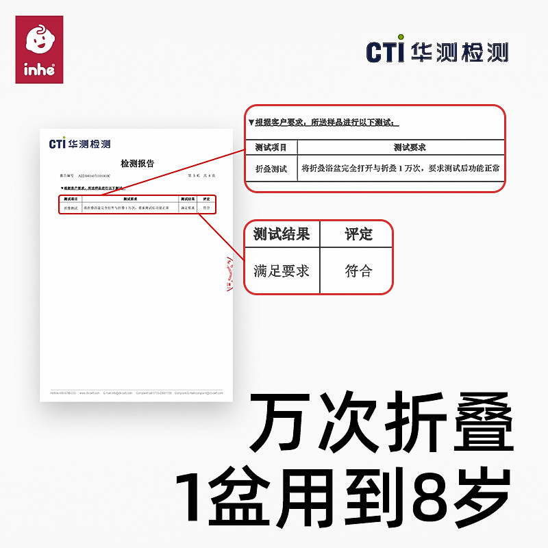 英禾婴儿洗澡盆感温可坐躺宝宝洗屁股浴桶折叠家用儿童新生浴盆,淘宝优惠券,粉丝福利购,淘宝优惠卷