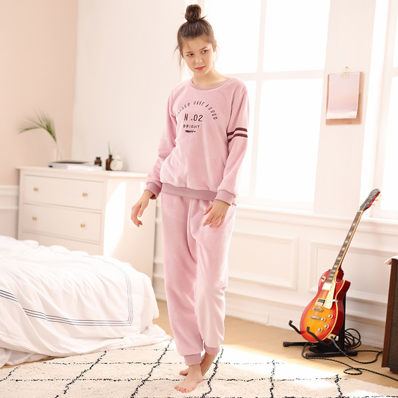 芬腾秋冬清仓情侣珊瑚绒男士睡衣 芬腾outlets店睡衣/家居服套装