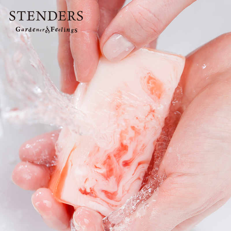 stenders玫瑰手工精油香皂100g礼盒 施丹兰香皂