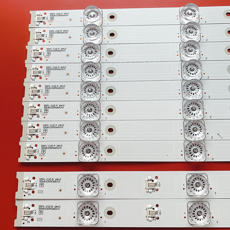 适用TCL L55P1-CUD东芝55U668EBC/CMC灯条4C-LB5506-HR02J-HR - 图1