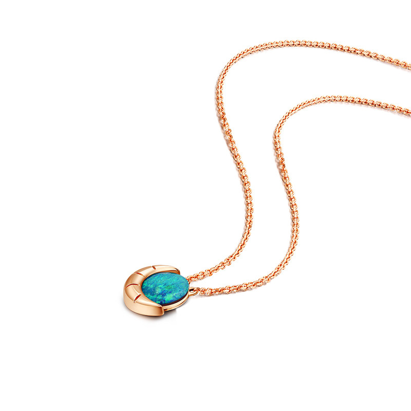 925银欧泊爱丽丝星空系列锁骨项链 ALICE珠宝项链