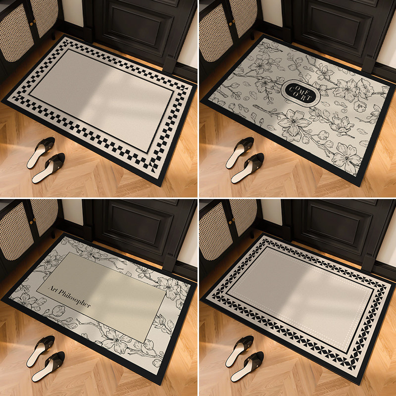 新款硅藻泥入户地垫进门耐脏免洗可擦门垫家用法式高级感玄关地毯,淘宝优惠券,粉丝福利购,淘宝优惠卷