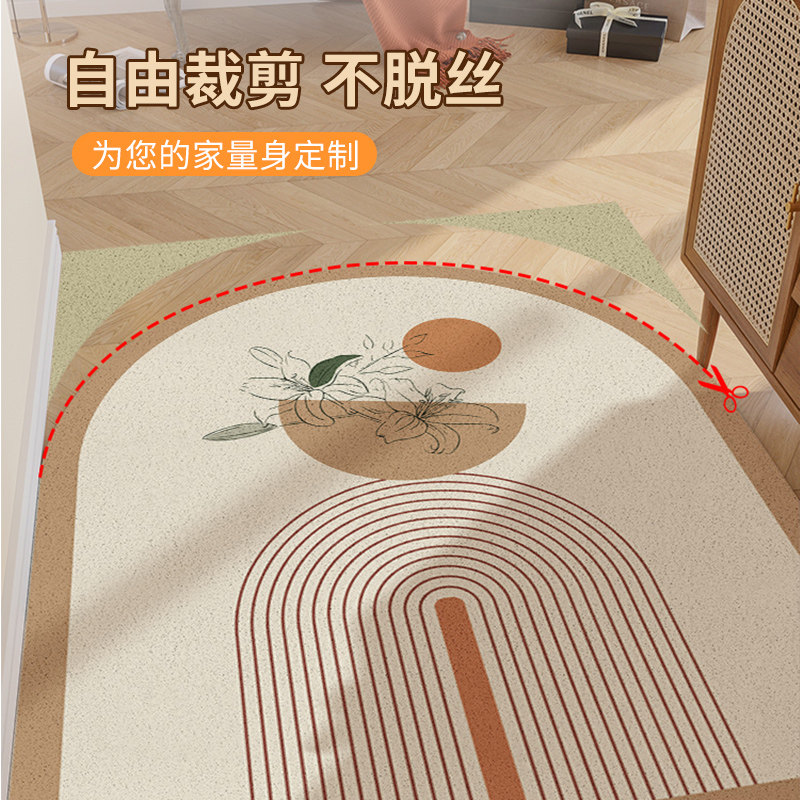 进门入户丝圈蹭土子耐脏防滑门垫 霏淘入户地垫