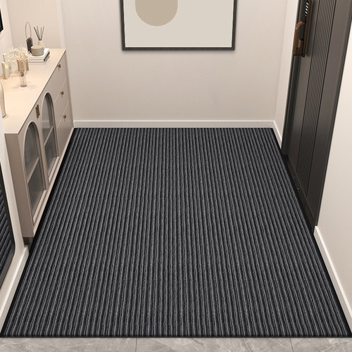 入户门地垫进门除尘耐脏防滑垫家用可擦免洗玄关地毯可裁剪脚垫 - 图0