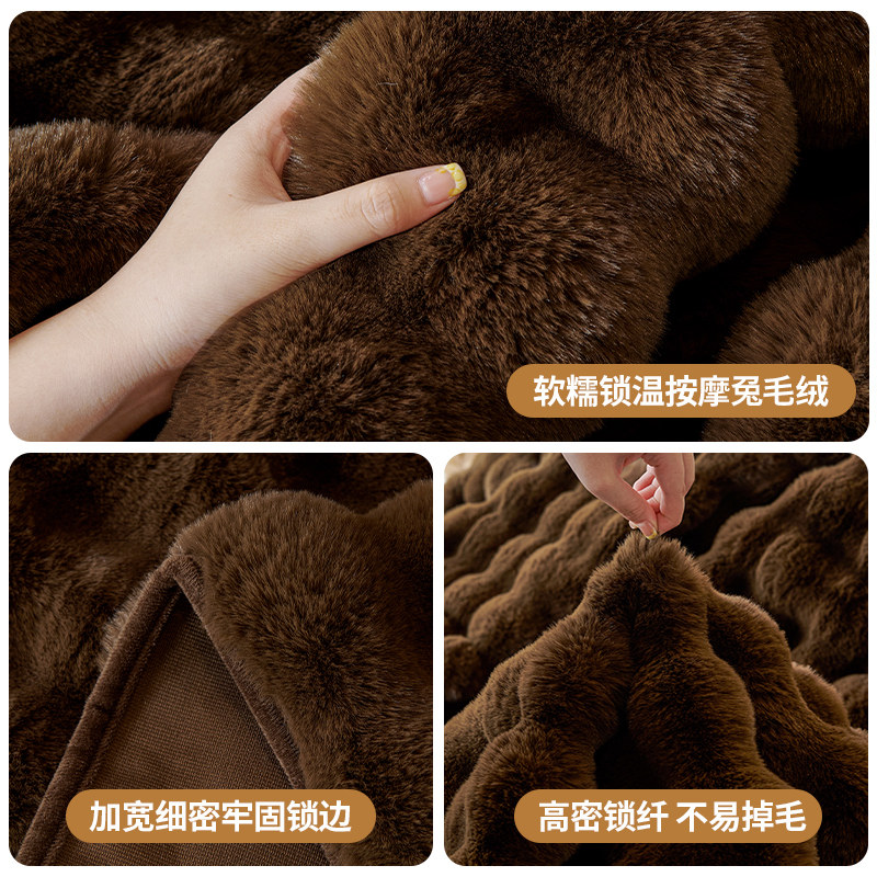 复古轻奢加厚毛绒沙发盖布巾2026新款秋冬一整张全盖坐垫防滑套罩,淘宝优惠券,粉丝福利购,淘宝优惠卷