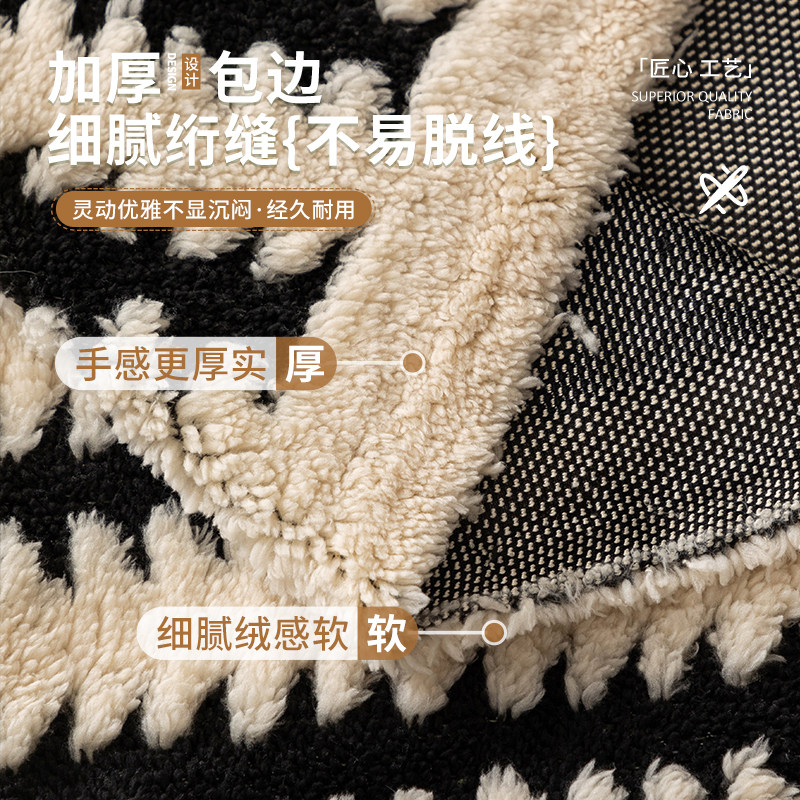 一整张全盖沙发盖巾2026新款耐磨防滑坐垫秋冬季毛绒套罩沙发毯子