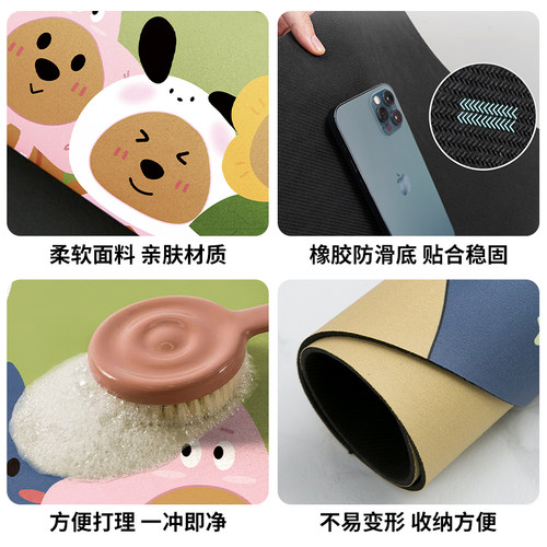 厨房台面沥水垫硅藻泥吸水垫餐具碗盘餐垫免洗防烫茶台吧台垫子 - 图2