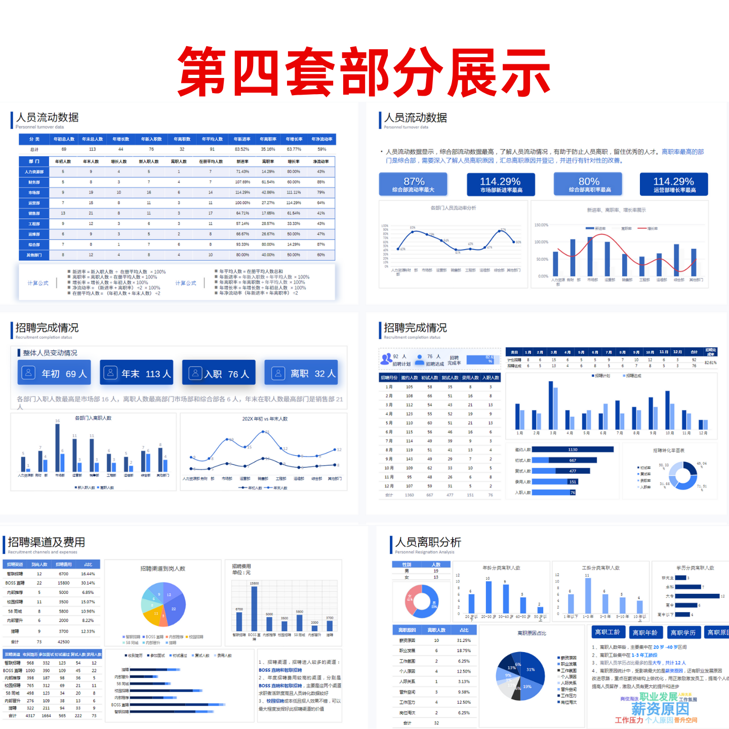 人力资源人事6大模块工作总结年终汇报数据分析42页高级感PPT模板,淘宝优惠券,粉丝福利购,淘宝优惠卷