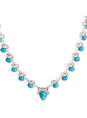 Ethnic Style choker Fashion Boho Flower Necklace波西米亚项链