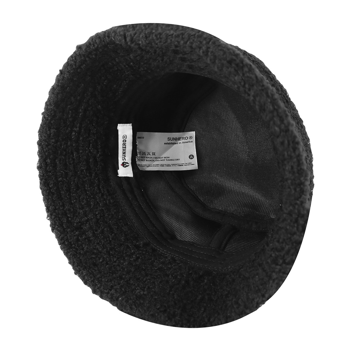 sunhero小熊羊羔绒渔夫帽显脸小保暖加厚羊羔毛盆帽女冬款毛绒帽,淘宝优惠券,粉丝福利购,淘宝优惠卷