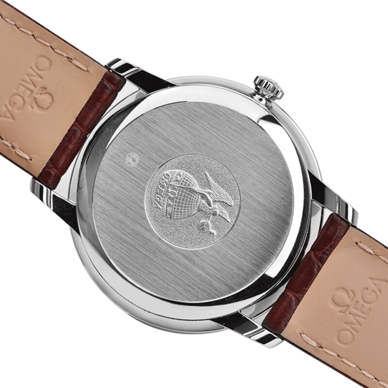瑞士欧米茄碟飞系列机械皮带男表 运洪金海外瑞士腕表