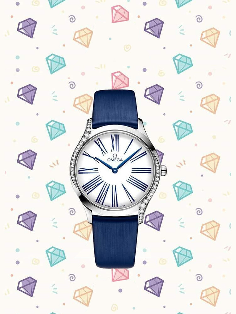 omega正品2018新款碟飞名典石英表 运洪金海外瑞士腕表