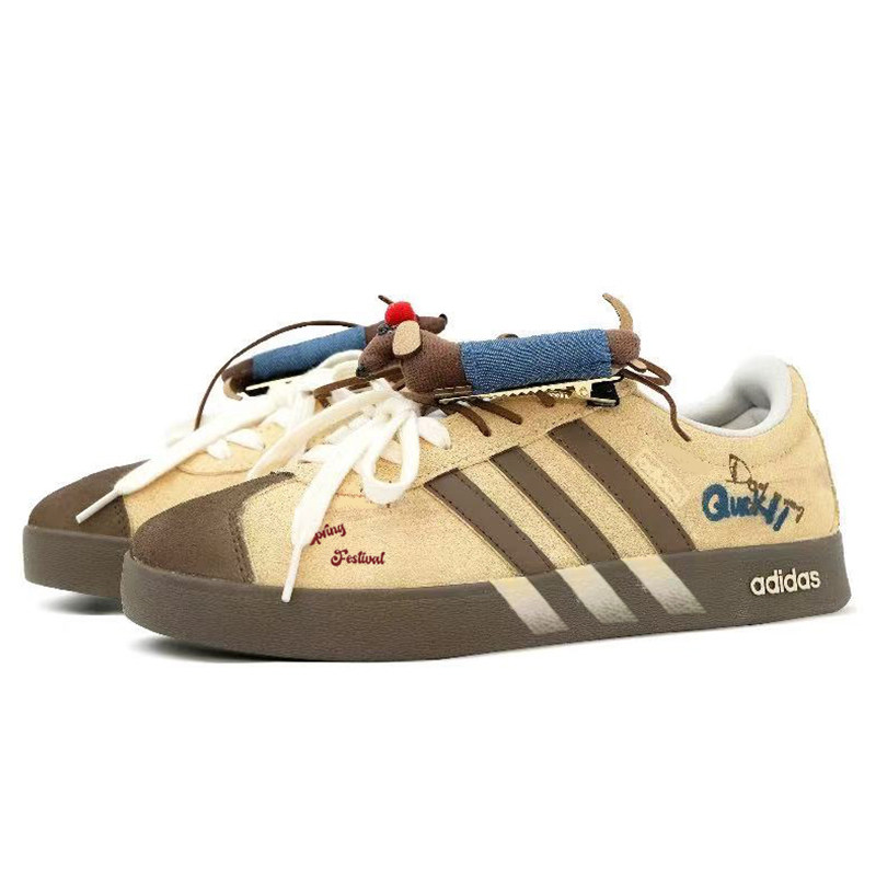 Adidas neo VL 遛遛腊肠狗潮流时尚低帮百搭休闲板鞋男女鞋定制鞋,淘宝优惠券,粉丝福利购,淘宝优惠卷