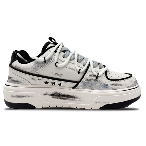 MLB Chunky Liner 街头涂鸦潮流时尚增高休闲板鞋男女鞋定制鞋 - 图1