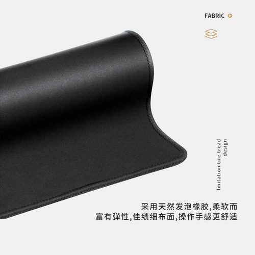 桔子猫适用于宿舍办公防滑鼠标垫可爱趣味放松熊猫鼠标垫小号加厚 - 图1
