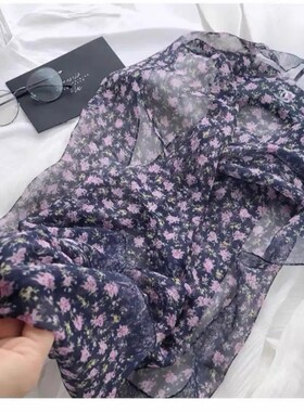 骑行面罩薄款透气百搭丝巾披肩