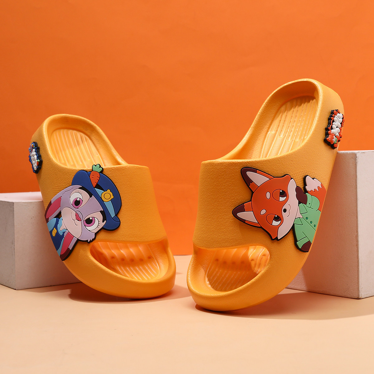 疯狂动物城儿童拖鞋男童夏季新款室内家居女童男孩防滑软底凉拖鞋,淘宝优惠券,粉丝福利购,淘宝优惠卷