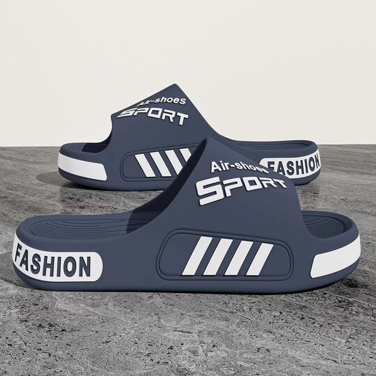 男士拖鞋夏季厚底防滑耐磨家居家用室内浴室户外大码运动外穿凉拖