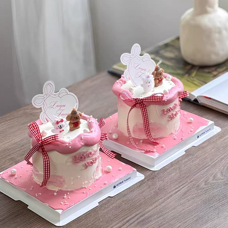 2.14网红情人节快乐蝴蝶结爱心卡片蛋糕装饰情侣告白小狗蜡烛装扮,淘宝优惠券,粉丝福利购,淘宝优惠卷