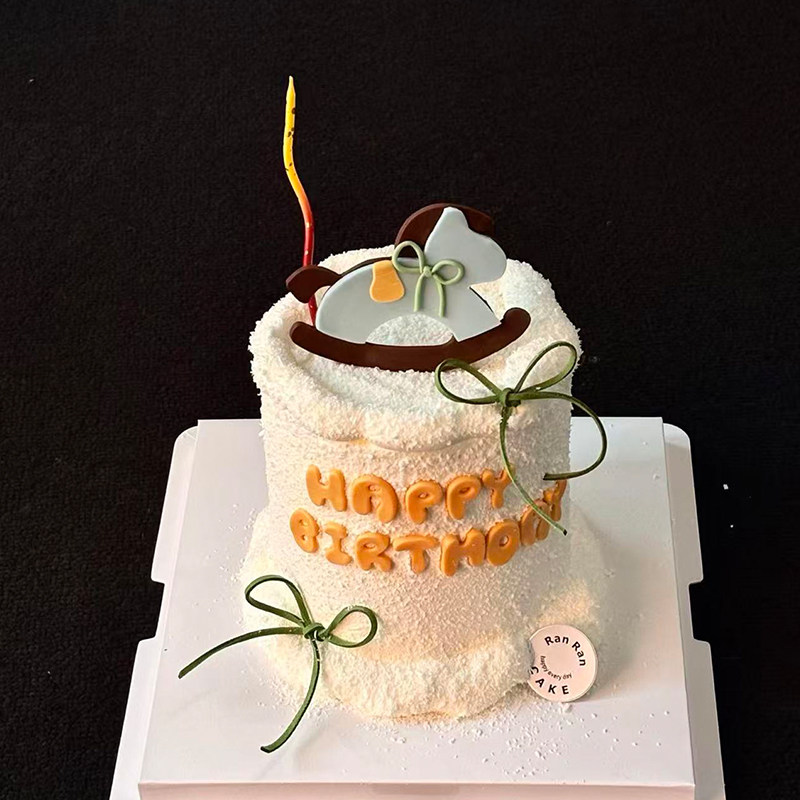 2026马宝宝摇摇马蛋糕装饰儿童周岁满月创意小马驹压模烘焙装扮,淘宝优惠券,粉丝福利购,淘宝优惠卷