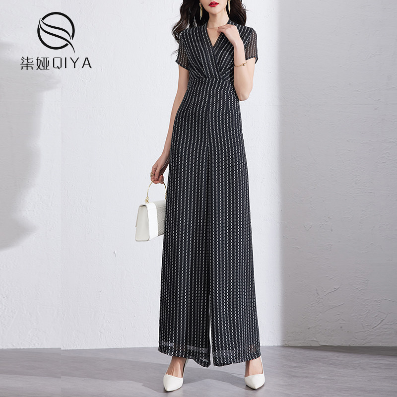 清仓福利法式高级感气质雪纺阔腿连衣裤连体裤女套装,淘宝优惠券,粉丝福利购,淘宝优惠卷