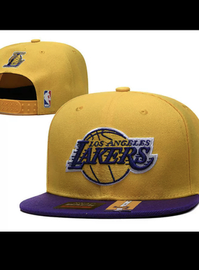 湖人队nba lakers 新款儿童帽子春秋款棒球帽韩版时尚百搭鸭舌帽