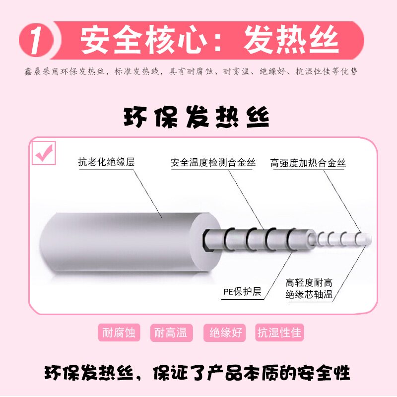 加热帽发膜家用头发护理电热帽子 嘀咕母婴焗油帽/蒸汽护发帽/护发仪