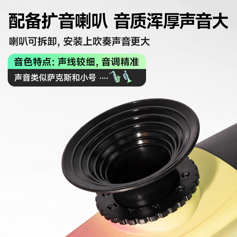 卡祖笛乐器专业演奏级口笛新型小众笛子吉他伴奏儿童萨克斯祖卡笛,淘宝优惠券,粉丝福利购,淘宝优惠卷