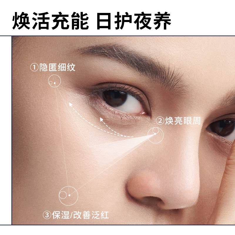 瑷尔博士冻干眼膜面膜淡化黑眼圈细纹抗皱补水滋润保湿眼睛贴