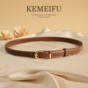 Genuine leather belt for women 2026 new style cowhide belt