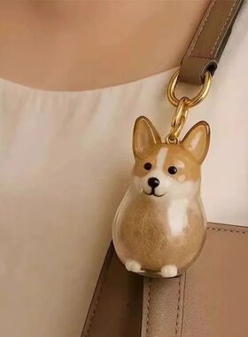 1PCS Dog Hair Storage Pendant Keychain Cute Pet Hair Collect