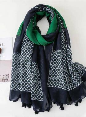 NewSummer Women Scarf Bohemia Flower Beach Shawls and Wraps