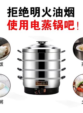 德国高端厨房特厚加大电蒸笼