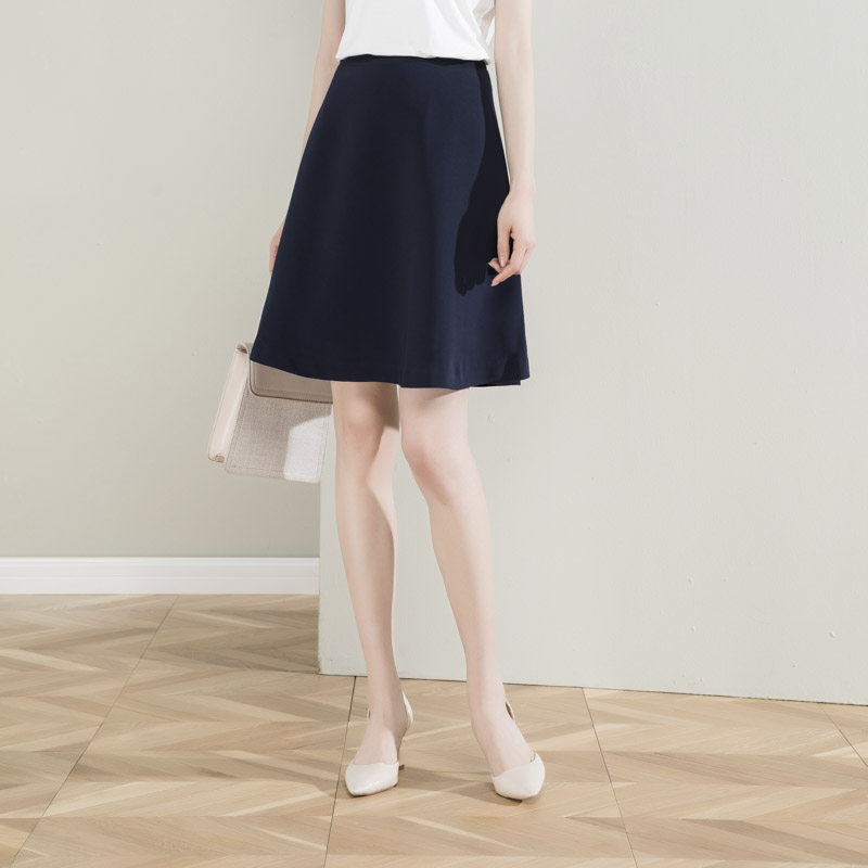 女高腰显瘦2020夏职业中长款半身裙 ggqq半身裙