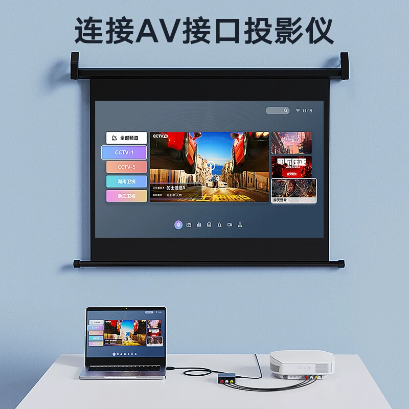Biaz HDMI передача AV, конвертор HD3RCA, линейный выход, цоколевка старого типа телевизора