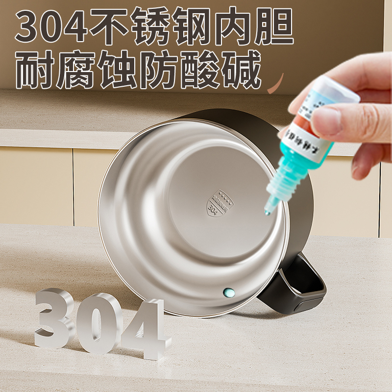 泡面碗宿舍用学生高颜值新款不锈钢带盖大容量碗沥水带手柄饭盒