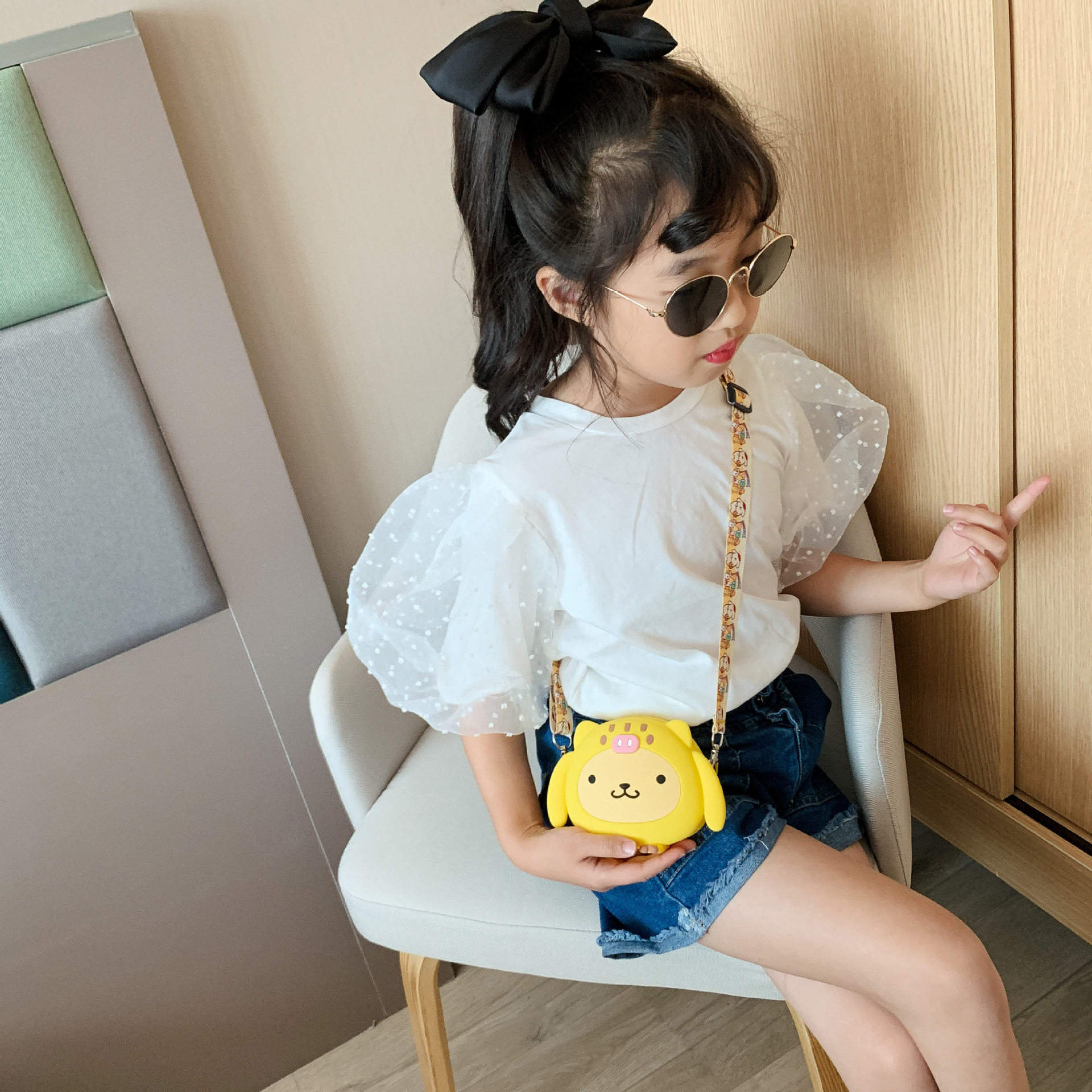 儿童女可爱女童小挎包洋气零钱包 婷靓女士包袋